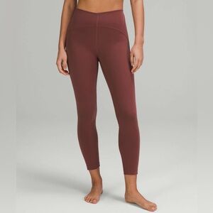 Lululemon Instill High Rise Leggings 25” Smokey Red